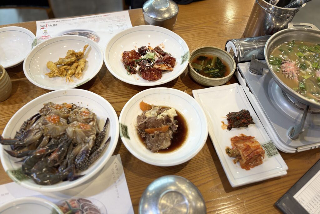Korean marinated crab set at Kkotdol Gejang 1beonga